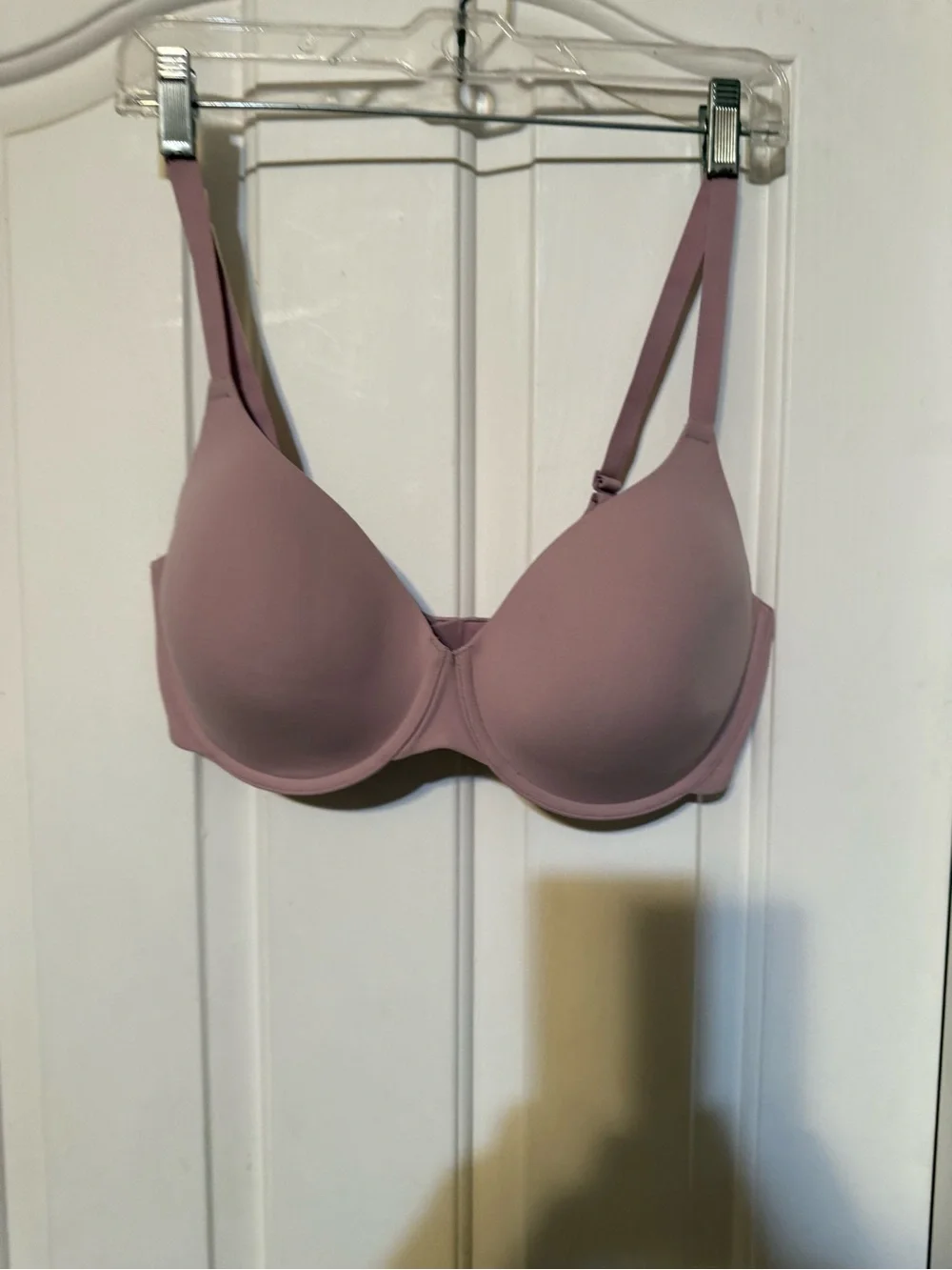 SKIMS Light Mauve Smooth T-Shirt Bra - Picture 2 of 6
